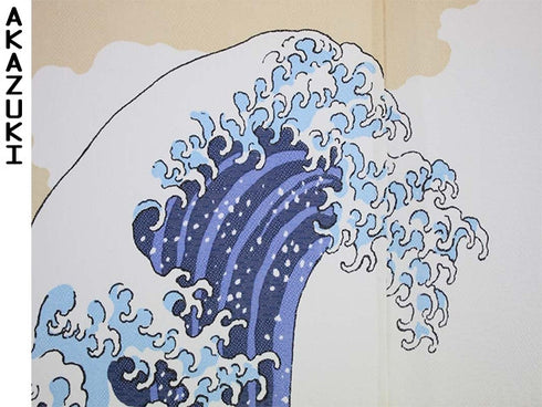 Hokusai noren